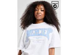 MERCIER Kansas Boyfriend T-Shirt - Damen, White von MERCIER