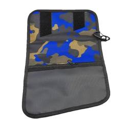 Angelköder Aufbewahrungstasche, Angelgerät Bindertaschen, Multifunktionale Weichköder Tasche, Angelwerkzeug Organizer, Blau von MERIGLARE