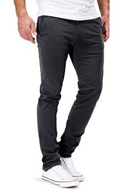 MERISH Chino Herren Slim fit Chinohose Stretch Designer Hose Neu 402 (32-34, 402 Dunkelgrau) von MERISH