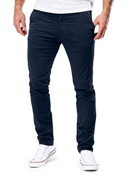 MERISH Chino Hosen Herren Slim Fit Jogger Hose Stretch Neu 401 (30-30, 401 Dunkelblau) von MERISH