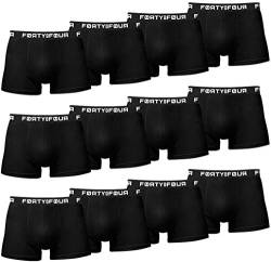 MERISH | FortyFour Boxershorts Herren 12er Pack S-7XL Unterwäsche Unterhosen Männer Men Retroshorts (4XL, 718b 12er Set Mehrfarbig) von MERISH