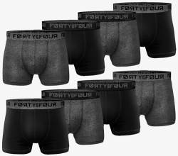 MERISH | FortyFour Boxershorts Herren 8er Pack S-7XL Unterwäsche Unterhosen Männer Men Retroshorts (S, 716e 8er Set Mehrfarbig) von MERISH