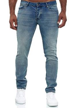 MERISH Jeans Herren Slim Fit Jeanshose Stretch Designer Hose Denim 502 (32-34, 502-1 Hellblau) von MERISH