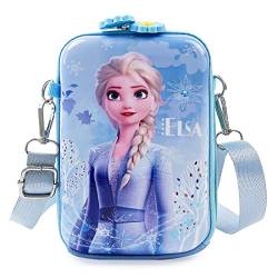 MEZHEN Prinzessin Umhängetasche Kinder Handtasche für ELSA Geburtstagsparty Tasche Geldbeutel Prinzessin Schultertasche Crossbody Bag Mädchen Taschen Mini Mitgebsel Kindergeburtstag Geschenke von MEZHEN