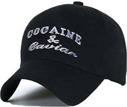 MFAZ Morefaz Ltd Damen Herren Baumwolle Baseball Cap Caps Caviar Grey von MFAZ Morefaz Ltd