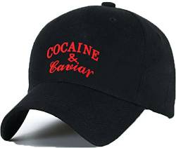 MFAZ Morefaz Ltd Damen Herren Baumwolle Baseball Cap Caps Caviar Red von MFAZ Morefaz Ltd