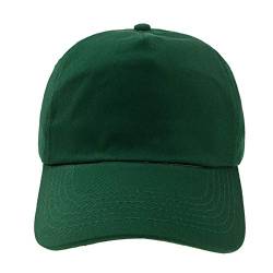 MFAZ Morefaz Ltd Jugend Baseball Kappe Kinder Mütze Basecap Mädchen Junge (Bottle Green) von MFAZ Morefaz Ltd