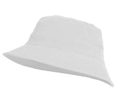 MFAZ Morefaz Ltd Kinder Eimer Hut Jugendliche Hüte Sommer Junge Mädchen Fischer Bucket Sun Beach Cap Kleinkinder (White, Kappenumfang 52 cm) von MFAZ Morefaz Ltd