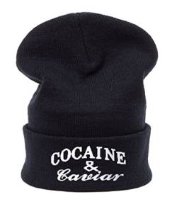 MFAZ Morefaz Ltd Winter Beanie Hüte Mützen Damen Herren Caviar Black von MFAZ Morefaz Ltd