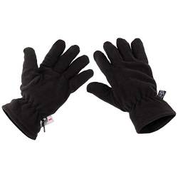 MFH 15403 Fleece-Handschuhe mit 3M™ Thinsulate™ Insulation (Schwarz/S) von MFH