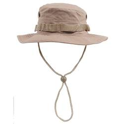 MFH Buschhut US mit Kinnband GI Boonie Rip Stop, M, Khaki von MFH