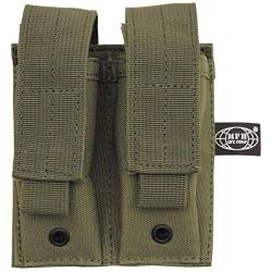 MFH Doppel 9mm Magazintasche Kleine MOLLE Oliv von MFH