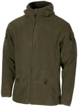 MFH Fleece-Jacke, Tactical (DE/NL/SE/PL, Alphanumerisch, S, Regular, Regular, oliv) von MFH