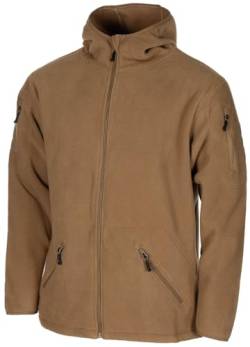 MFH Fleece-Jacke, Tactical (DE/NL/SE/PL, Alphanumerisch, XL, Regular, Regular, coyote tan) von MFH