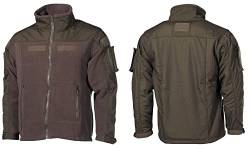 MFH Fleece-Jacke Combat (DE/NL/SE/PL, Alphanumerisch, 4XL, Regular, Regular, oliv) von MFH