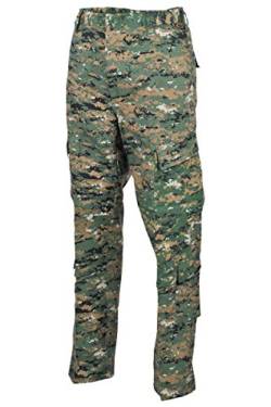 MFH Herren ACU Kampfhose Ripstop Digital Woodland Größe 3XL von MFH