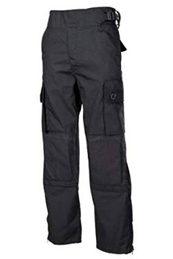 MFH Herren Comando Smock Hose Ripstop Schwarz Größe XL von MFH