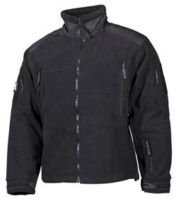 MFH Herren Heavy Strike Fleece Jacke Schwarz Größe XXL von MFH