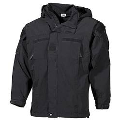 MFH Herren US Soft Shell Jacke Level 5 Schwarz Größe 3XL von MFH