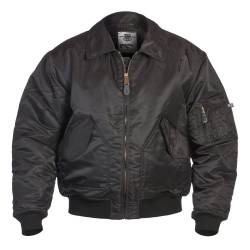 MFH US Airforce CWU Pilotenjacke Basic (Schwarz/4XL) von MFH