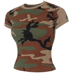 MFH US T-Shirt Damen - Woodland Größe XL von MFH