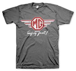 MG Offizielles Lizenzprodukt Wings Herren T-Shirt (Dunkelgrau), L von MG