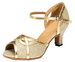 MGM-Joymod , Damen Jazz & Modern, Gold - Gold/6cm Heel - Größe: 40 von MGM-Joymod