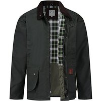 MGO Outdoorjacke Boris Wax Jacket winddicht und wasserabweisend von MGO