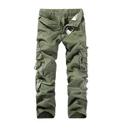 Cargohose Herren Breite Stretch Arbeitshosen Casual Cargo Hosen Mit Taschen Jogginghose Bequeme Hosen Regular Fit Outdoor Hosen Lange Hose Freizeit Trainingshose Loose Trekkinghose Wanderhose von MGSFGlk