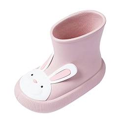 Gefütterte Regenstiefel Kinder Wasserdichte Rutschfest Gummistiefeletten Halbhoch Gefüttert Schlupfstiefel Kinderstiefel Unisex Gummistiefel Mode Badeschuhe Grundschüler Soft Regenstiefelette Outdoor von MGSFGlk