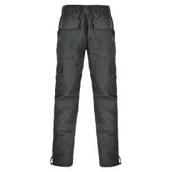 MGSFGlk Arbeitshosen Männer Stretch Cargohose Lang Pants Trousers Taschen Qualität Outdoor Hose Baumwolle Bundhose Multifunktionstaschen Grün Allroundtalent Denim, Schwarz Elastizität Kurze von MGSFGlk