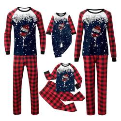 Weihnachts Schlafanzug Nachthemd Couple Teddy Fleece Schlafanzug Ganzkörperanzug Cute Schlafoverall Lang Couple Pyjama Strampler Familie Weihnachten Pyjamas Weihnachts Pyjama Couple Langarm von MGSFGlk