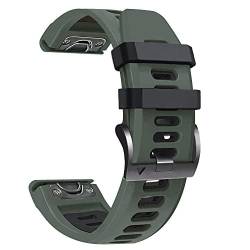 MGTCAR Correa Smartwatch-Armband für Garmin Fenix 6 6X Pro 5 5X Plus Forerunner 935 Epix 3HR Silikonarmband, 22 Stück, 26 mm, 26mm Fenix 7X, Achat von MGTCAR