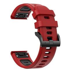 MGTCAR Silikon-Uhrenarmband für Garmin Fenix 6, 6Pro, 5, 5 Plus, Forerunner 935, 945 Instinct S60, 22 mm, Schnellverschluss-Armband, 22mm Quatix5, Achat von MGTCAR