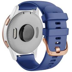 MGTCAR Silikon-Uhrenarmband für Garmin Vivoactive 3 3S Venu SQ Forerunner 245 645 Vivoactive 4 4S Smart-Armband, 20, 22, 18 mm, 20mm For Venu, Achat von MGTCAR