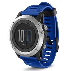 MGTCAR Weiches Silikon-Armband für Garmin Fenix 6X 6X Pro 5X 5XPlus 3 HR Descent Mk1 D2 Bravo Easyfit Uhrenarmband 26 mm, 26mm For Fenix 6X 6XPro, Achat von MGTCAR