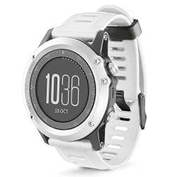 MGTCAR Weiches Silikon-Armband für Garmin Fenix 6X 6X Pro 5X 5XPlus 3 HR Descent Mk1 D2 Bravo Easyfit Uhrenarmband 26 mm, 26mm For Fenix 6X 6XPro, Achat von MGTCAR