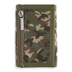 Geldbörse für Herren, Camouflage, Geldbörse, Geldbörse, Jugendliche, Camouflage, Militär, Jagd, Camouflage, 13 x 9 cm, Casual von MIBANDERA