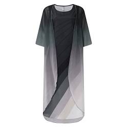 Damen Kleidung,tüllkleid,Paillettenkleid schwarz,weihnachtskleider,Off Shoulder Kleider,Berlin Kleid,breuninger Abendkleider,Prestige Kleider,Vokuhila brautkleid(Gray-A,3XL) von MICKURY