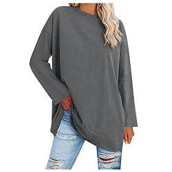 T Shirt Damen Langarm,Oberteil Damen Tanktop Damen Wollpulli Angebote des Tages Heute Blitzangebote Lange Pullover Damen Weißes Tshirt Tank Tops von MICKURY