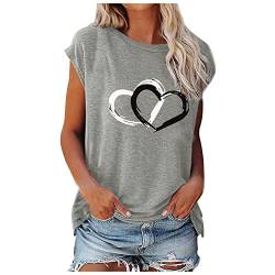 Tshirt Damen lügenpresse t-Shirt Aesthetic kinderkleidung Pullover Basic Langarmshirt Damen zesica t - Shirt mädchen Teenager rojava Onesie Damen Mode Damen t- tischsets abwaschbar(B-Grau,S) von MICKURY