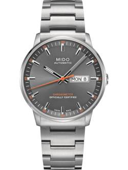 COMMANDER II Automatic Chronometer, grey, Stahlband von MIDO