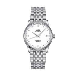 MIDO Damen-Armbanduhr Baroncelli III Analog Automatik Edelstahl M0272081101600 von MIDO