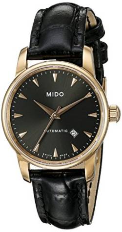 MIDO Damen-Armbanduhr XS Baroncelli Analog Automatik Leder M76003134 von MIDO