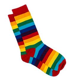 Regenbogen-Socken Strümpfe RAINBOW SOCKS OneSize von MIK funshopping
