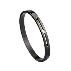 MILAKOO Armbänder für Damen Edelstahl Armband Inspirierende Geschenke für Damen Freundschaftsschmuck 8mm von MILAKOO