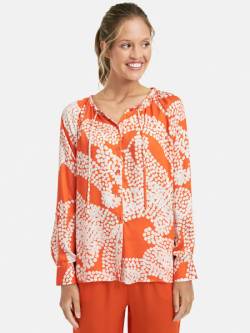 MILANO ITALY Damen Bluse, orange von MILANO ITALY