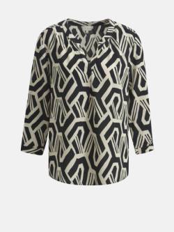 MILANO ITALY Damen Bluse, schwarz von MILANO ITALY