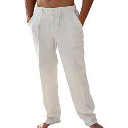 MILAX Herren Slim Fit - Freizeithose Herren Lang Und Leicht - Stretch Sporthose Locker Outdoorhose Regular Trainingshose -Sweathose-Trekkinghose-Chinohose Männer-Cargo Hosen-Herrenhosn von MILAX