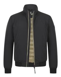 MILESTONE Blouson MSCesaro atmungsaktiv, winddicht und waserabweisend (DE/NL/SE/PL, Numerisch, 54, Regular, Regular, Schwarz) von MILESTONE